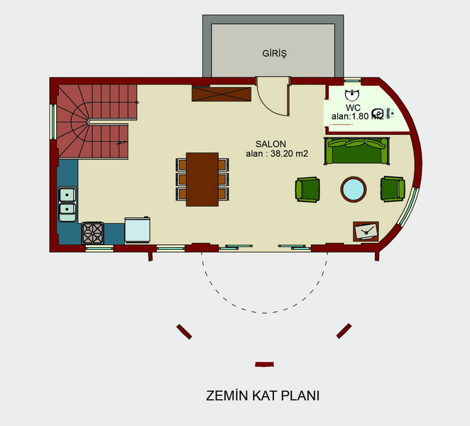 freistehenden villen in türkei belek 13