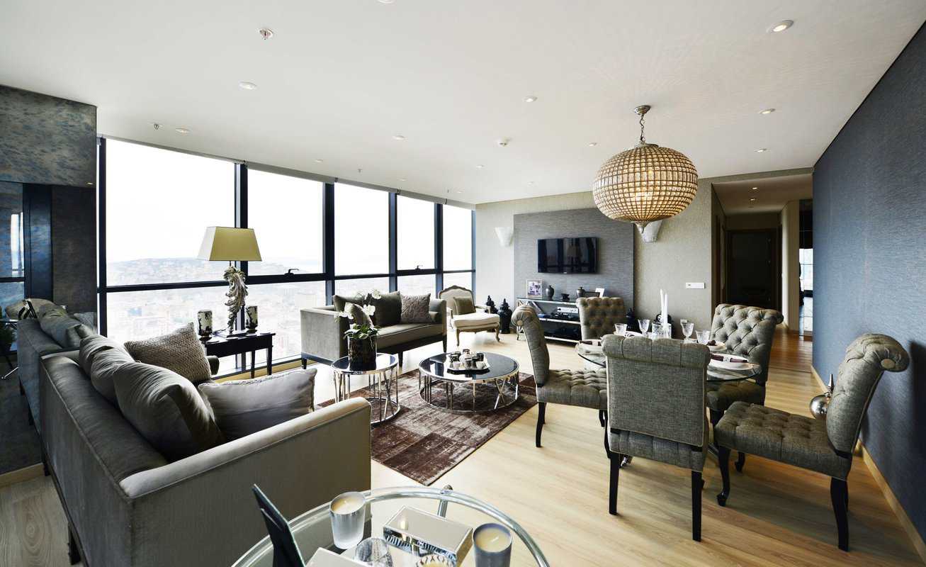 Supermodern Asia Istanbul Apartments with a Mall underneath offering view to Princess Islands 27