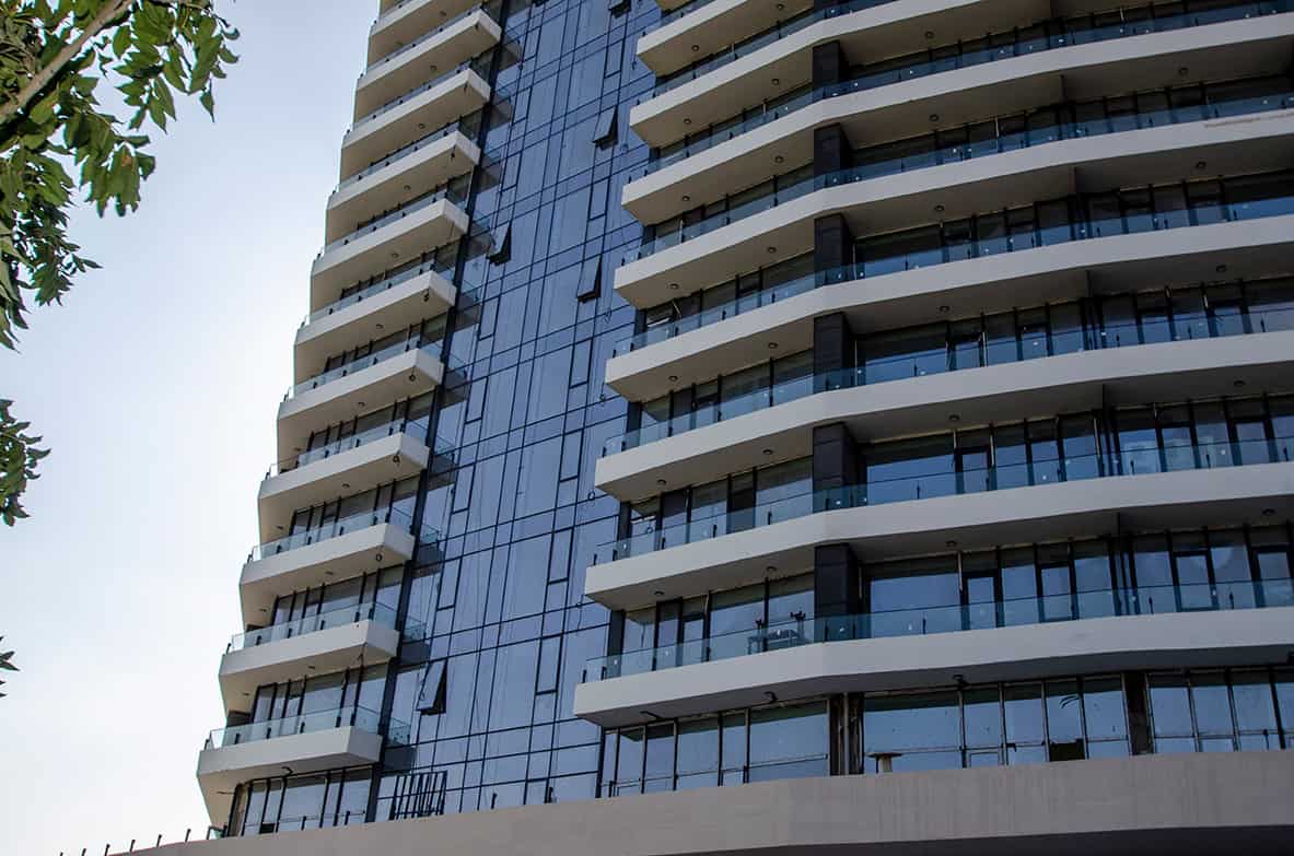 Sea View Apartments Istanbul in a Supermodern Tower in front the main Metroline 9