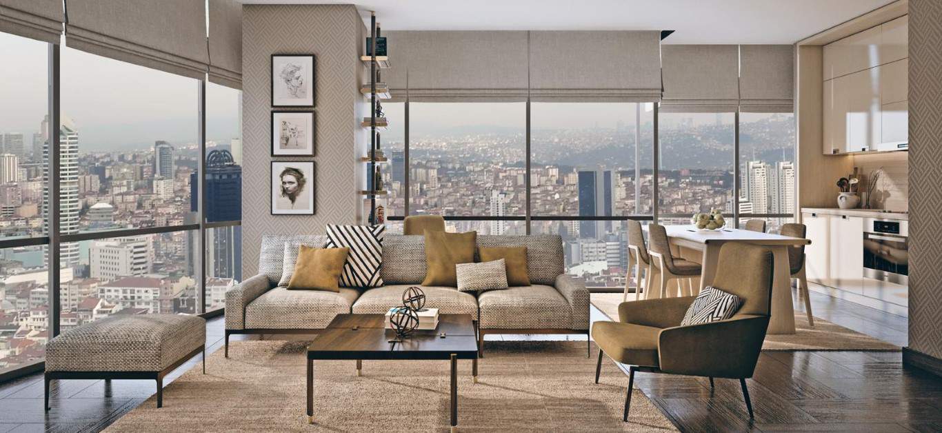 Apartments for sale in Bomonti Istanbul 16