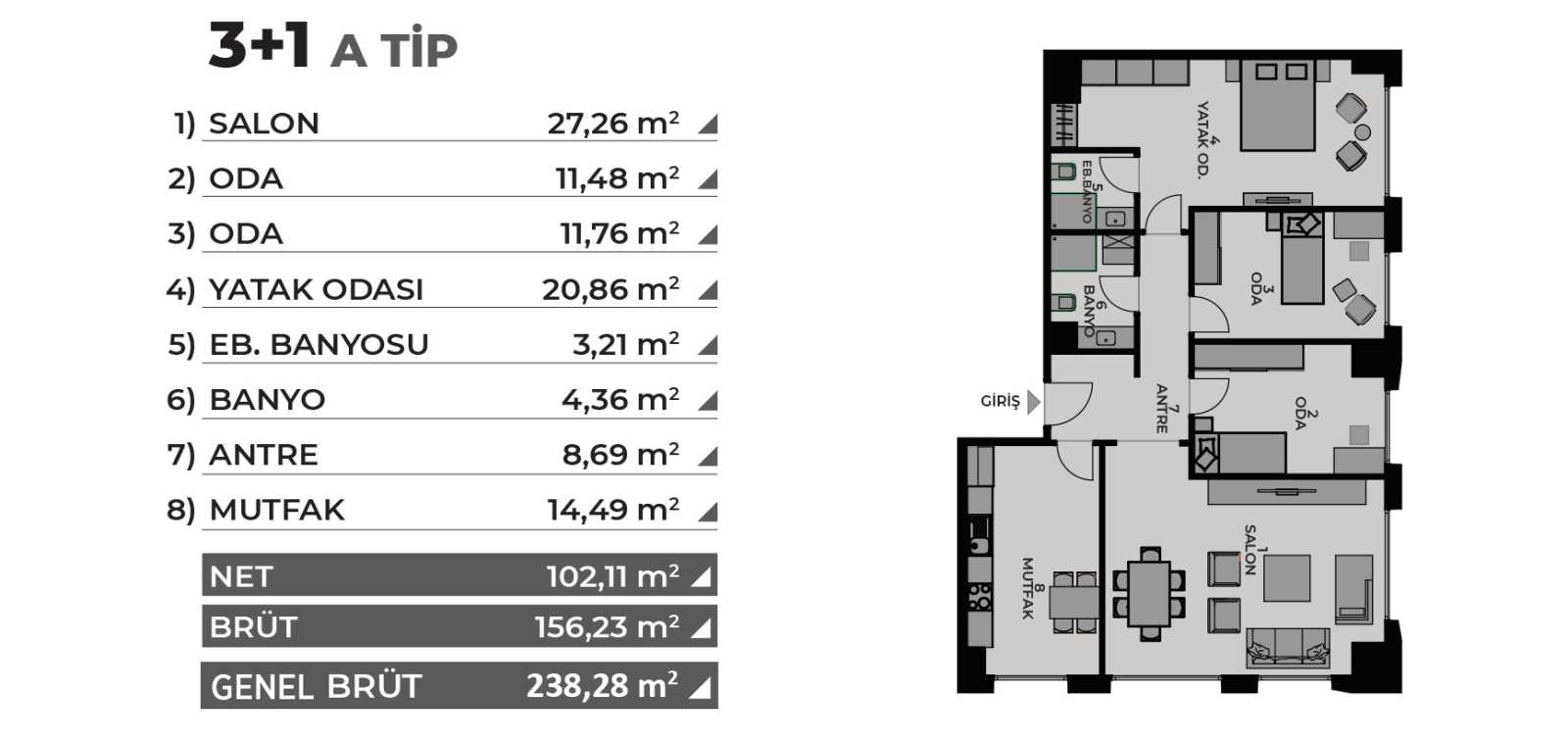 Turnkey Asian Istanbul Sea View Apartments For Sale 15