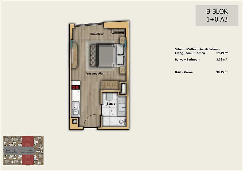 Home Office Concept Istanbul Property 14